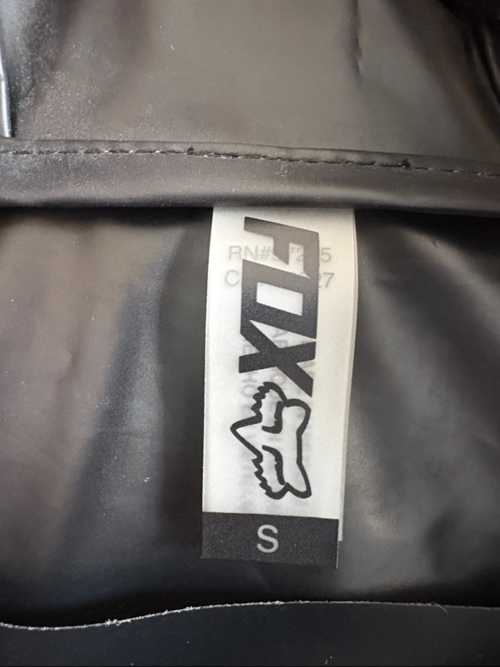 Fox Black Waterproof Pit Rain Jacket - Picture 4 of 9